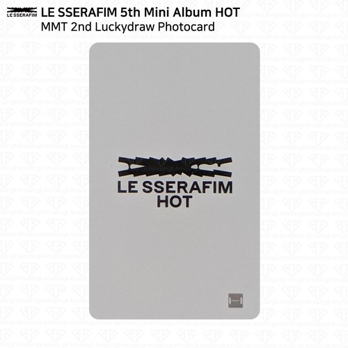 Le Sserafim 5th Mini Album HOT MMT 2nd Luckydraw Photocard KPOP K-POP Sakura - Picture 13 of 24