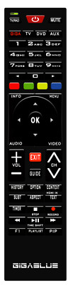 GigaBlue Remotecontrol V2 Universal Fernbedienung für alle GigaBlue Receiver