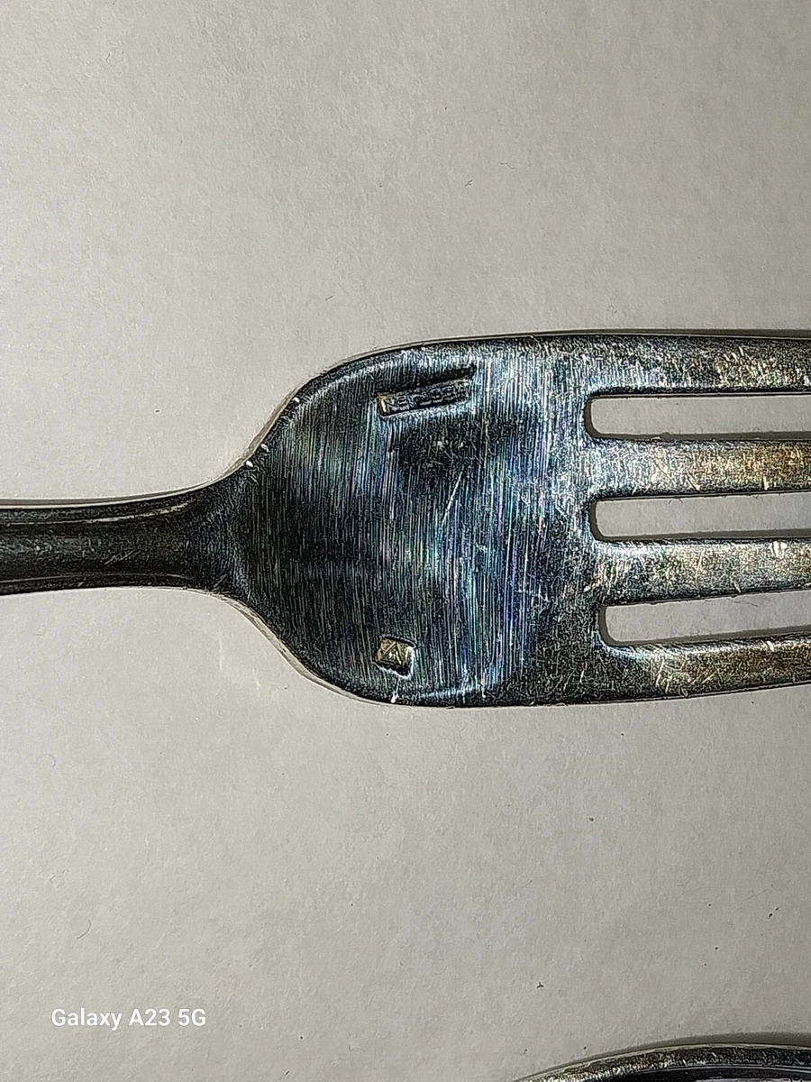 Deetjen - Coffret cuillère fourchette métal argenté