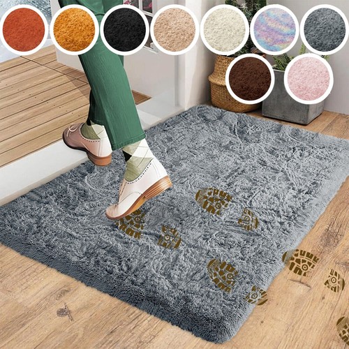 Large Indoor Door Mat Non Slip Entrance Rug Washable Dirt Trapper Barrier Mats - Picture 1 of 69