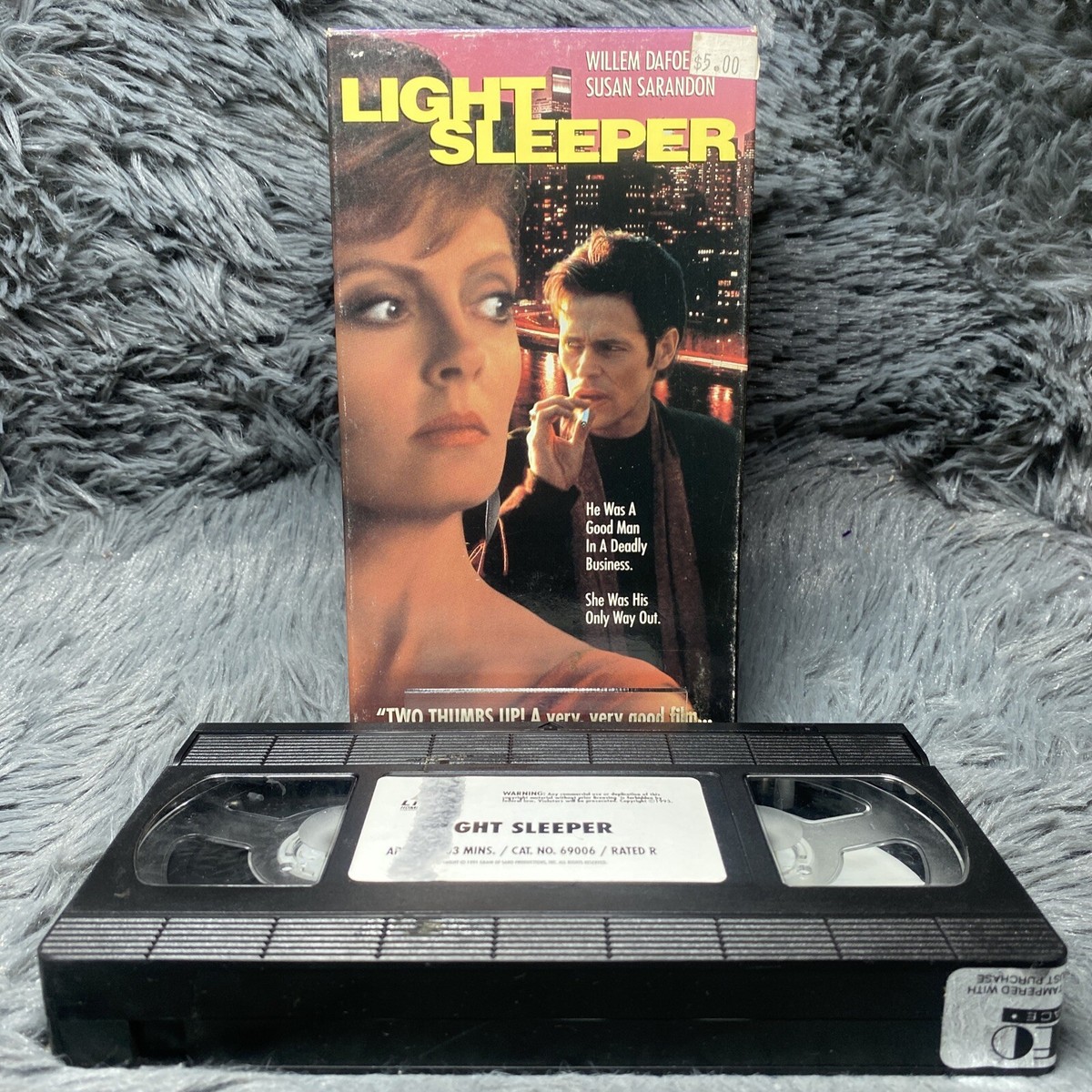 Light Sleeper VHS 1992 Willem Dafoe Susan Sarandon Schrader Action