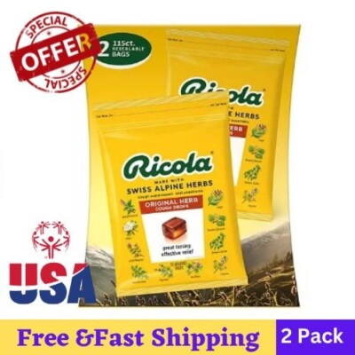 Ricola Original Natural Herb Cough Drops (2 pk., 210 ct./pk.)