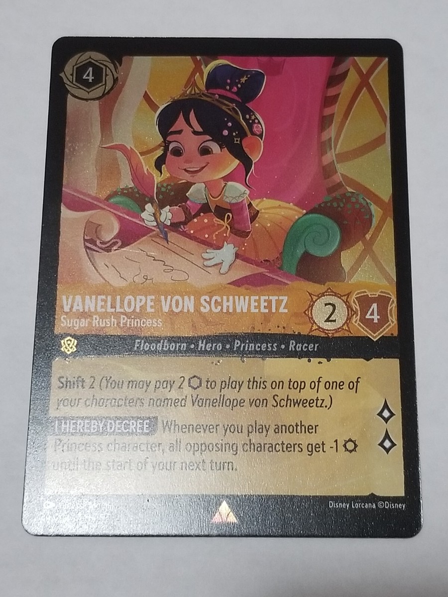 vanellope von schweetz lorcana card Vanellope von Schweetz