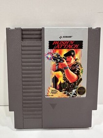 Rush'N Attack (NES, 1987) solo cartuccia con custodia OEM TESTATA FUNZIONANTE autentica