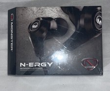 Monster N-ERGY High Performance In-Ear Headphones w/Control Talk MIDNIGHT BLACK