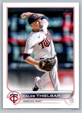 Caleb Thielbar 2022 Topps Update BASEBALL #US191 Minnesota Twins