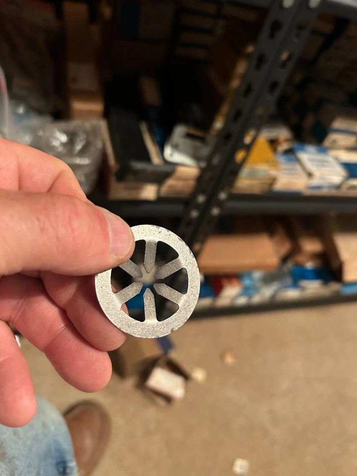 Camión Ford 1948-1960 bocina botón resorte nos 7RC-3626-B NUEVO ORIGINAL SERIE F EE. UU. Foto 3 de 3