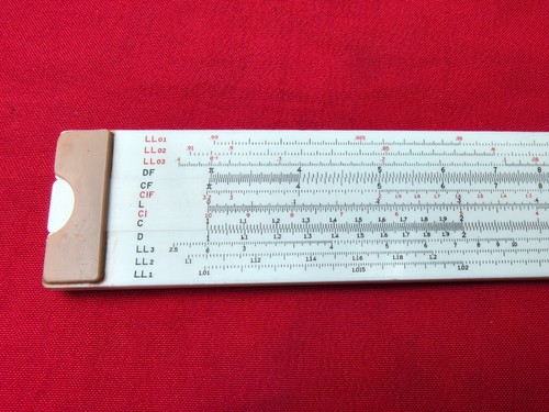 Vintage Slide Rule Flying Fish 1004 v2 Slide Rule /China slide rule - Picture 4 of 8