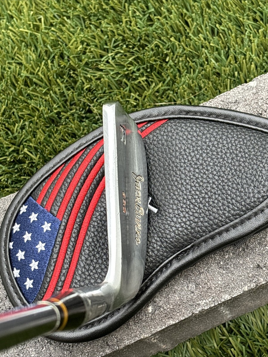 Macgregor Jack Burke 600 10 Iron Putter 34.5” Leather Grip Right