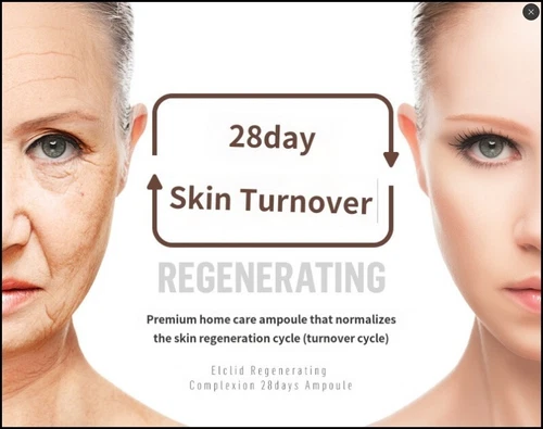 Elclear Regenerating Complexion 28-Day Ampoule – K-Beauty Anti-Aging Serum