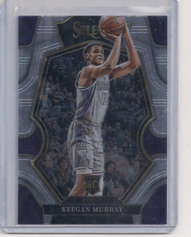 2022-23 Panini Select Premier Level Keegan Murray RC