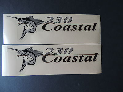 Wellcraft Coastal 230 Fishing Boat Decal Set