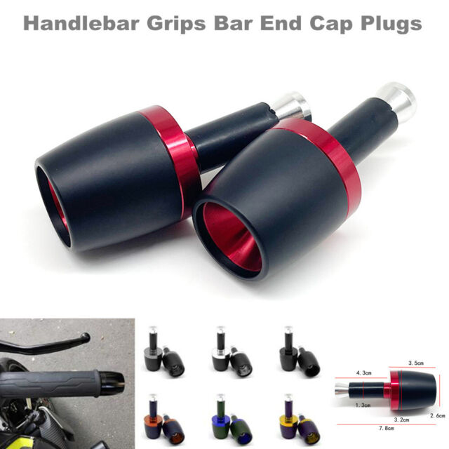 2PCS Motorcycle Handlebar Ends Aluminum Handle Bar Grip Plugs Caps for Dirt Bike 2PCS Motorcycle Handlebar Ends Aluminum Handle Bar Grip Plugs Caps for Dirt Bike