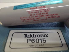 Tektronix P6015 High Voltage Oscilloscope 1000x Probe