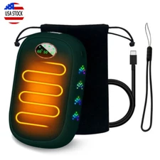 2 Pack Hand Warmers Rechargeable Portable Electric Hand Warmers Reusable USB 2