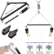 Metal Tripod Sex Swing Slings Steel Triangle Suspension Hanging Wrist Handcuffs