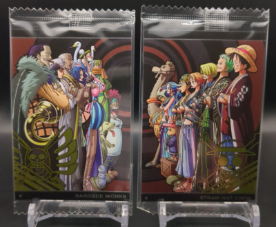 Luffy Crocodile Baroque Works #No.9-21 9-22 N One Piece wafer card