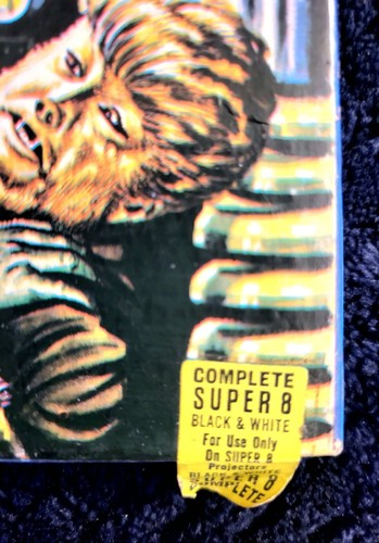 Frankenstein Meets The Wolf Man Super 8mm Castle Films #1022 Werewolf Horror - Picture 2 of 6