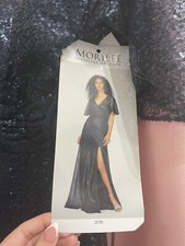 NWT Wedding Women  s Morilee Gown 21785 Navy size 16 mother of bride or groom