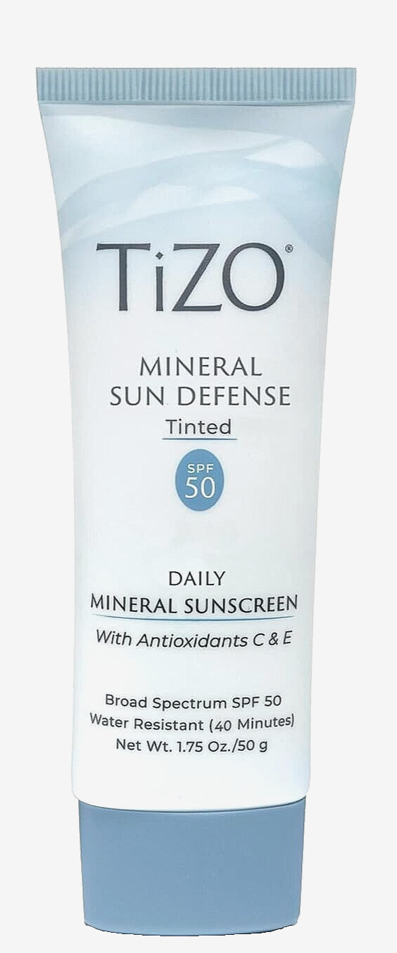 TiZO Mineral Sun Defense SPF 50  Broad Spectrum , Tinted    1.75 oz