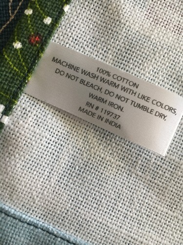 Santa's Workshop Apron EnVogue Cotton "And to All a Good Night" New w/Tag - Picture 6 of 6
