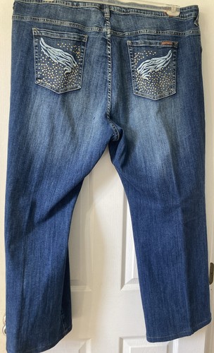 Denim Deluxe 24/7 Size 30W Blue Jeans 31-0690-3 Inseam 29” - Picture 8 of 8