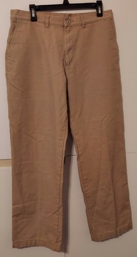 Organic Cotton Duck Canvas Khaki Pants 