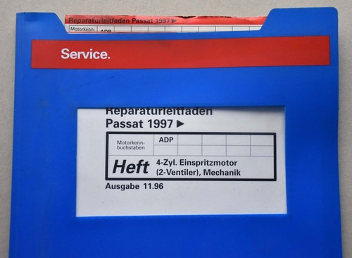 VW Passat 3B (B5), 1.6 l-Motor 100 PS ADP, Reparaturleitfaden Mechanik