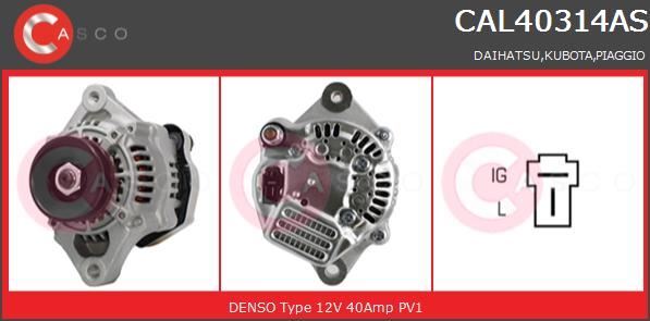 Alternateur Daihatsu Cuore IV 0.8 essence et Hijet 1.0 camionnette