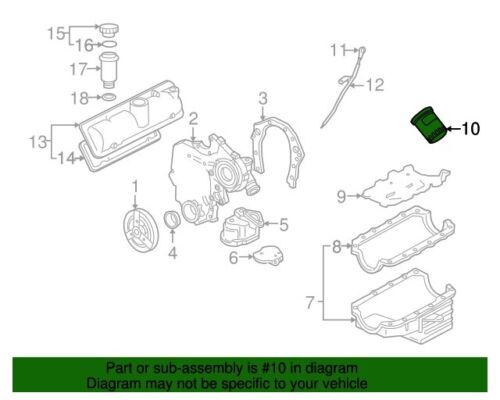 NEW ACDelco Engine Oil Filter Set of 12 PF61E Chevrolet GMC Cadillac 1982-2012 - Picture 3 of 4