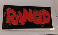 RANCID STICKER NEW 1996 VINTAGE OOP RARE COLLECTIBLE