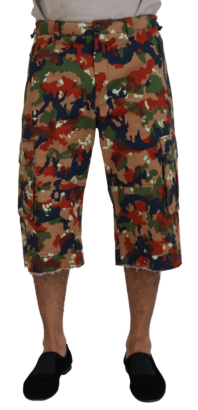Pantalones cortos de camuflaje Dolce&Gabbana para hombres