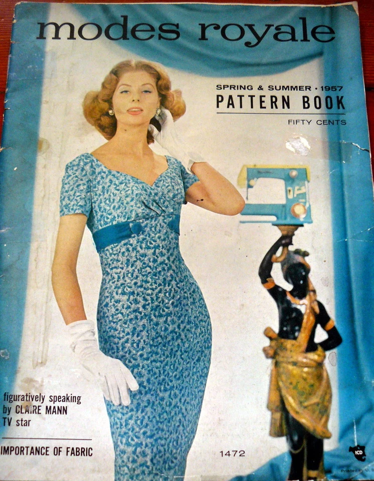 *Rare* MODES ROYALE PATTERN 20 CATALOG PICTURE Digital Archive 1946-64 - Image 3 of 4