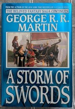 A Storm of Swords by George R.R. Martin FIRST EDITION + 2nd PRINTING HC/Dj