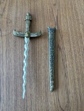 Cleopatra Stainless Steel Dagger Egyptian Decor Reproduction