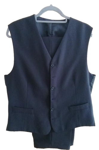 Herren Anzug * schwarz * CANDA C&A * Gr. 52 * 3teilig - Bild 4 von 7