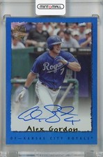 2024 Topps Archives Alex Gordon 1995 Fan Favorites Auto Blue /25