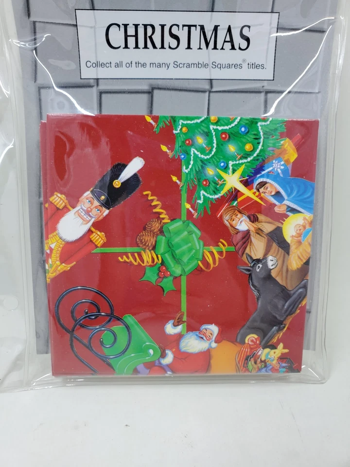 Rompecabezas desafiante Scramble Squares Christmas Ultimate Brain Teaser Foto 3 de 4