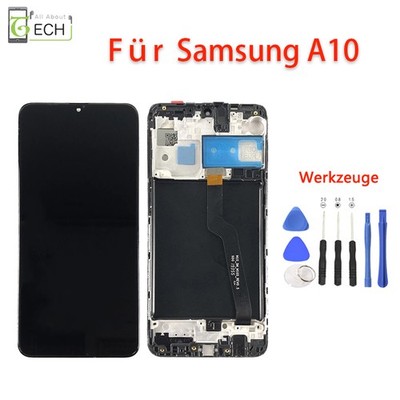Für Samsung Galaxy A10 2019 A105 LCD Display mit Rahmen Bildschirm Touchscreen