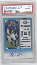 2022 Panini Contenders Optic #177 Kayvon Thibodeaux Teal #/99 PSA 10