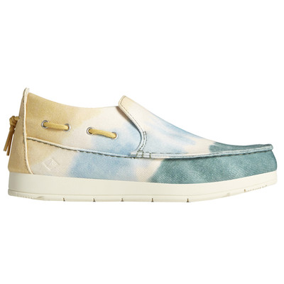 Sperry Moc Sider Tie Die Slip On  Womens Multi Flats Casual STS87054