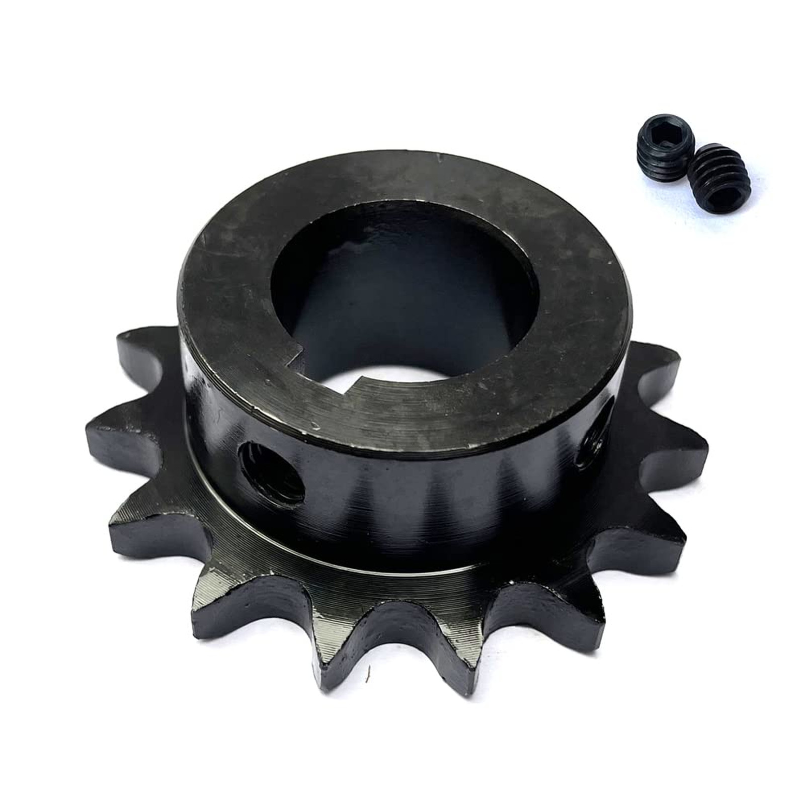 Roller Chain Sprocket B Type 15 Tooth 1 Inch Bore Rust Resistant Hardened Gear