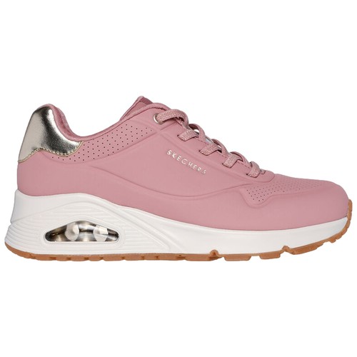 Skechers Mujer Uno Brillo Away Zapatillas Memoria Espuma Zapatos Skech-Air Cuña - Imagen 18 de 26