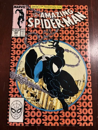 Amazing Spider-Man #300 VF/M 9.0 OW 1st Full Venom McFarlane KEY **LOOK**