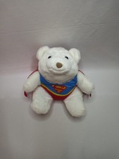 Gund Superman Snuffles Plush Bear DC Comics Superhero Stuffed Animal GUC HTF
