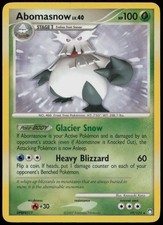 Abomasnow 19/123 LP Mysterious Treasures Rare Pokemon