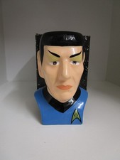 Star Trek Vintage Collectable Mr Spock Mug. New in box. From 1994 Applause