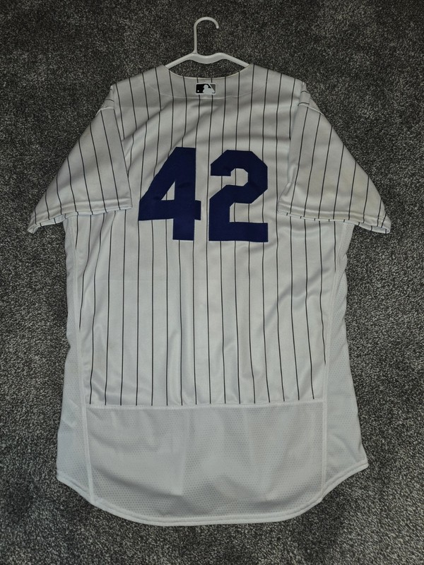 Andrew Vaughn Chicago White Sox White Game Used Jersey JRD 4/15/2023 Orioles