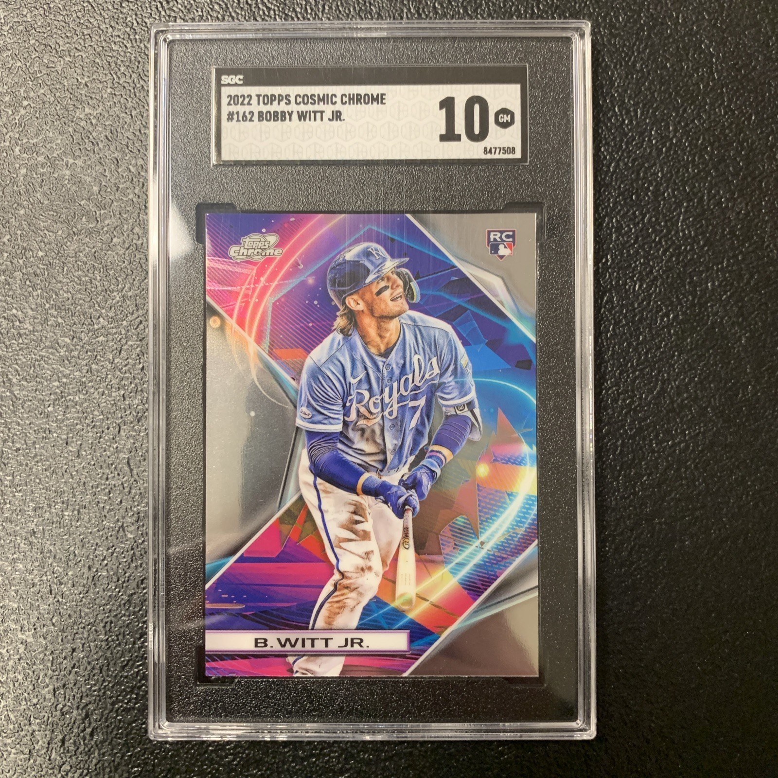 Bobby Witt Jr. 2022 Topps Chrome Cosmic #162 Base Price Guide 