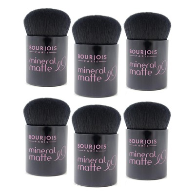 Foundation Pinsel Bourjois matt Mineral Kabuki weiche Borsten Applikator Werkzeug x 6